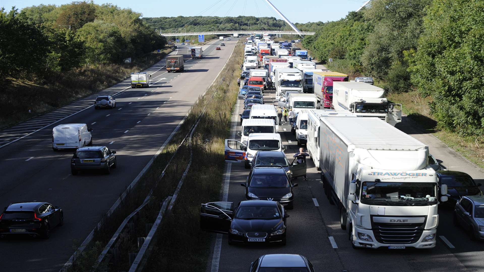 Junction 10 over the M20