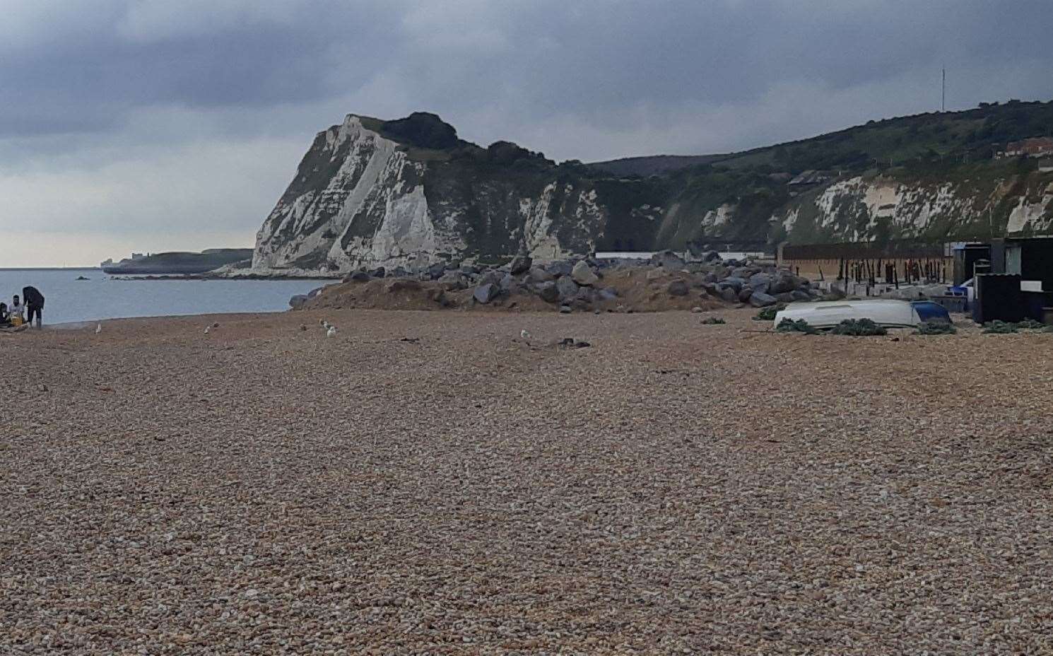 Mr Leek will swim the Channel from Shakespeare Beach after running from London