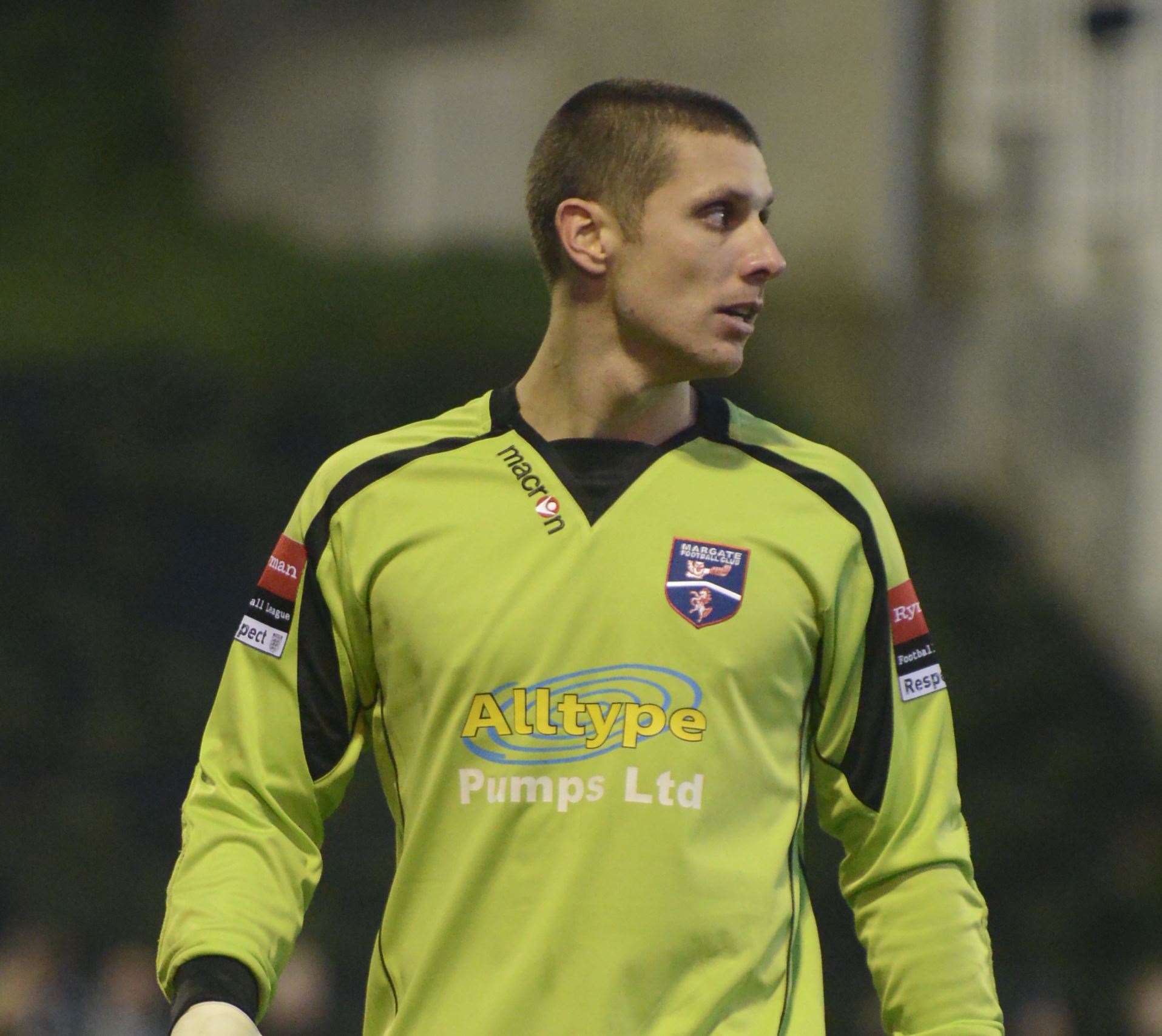 Craig Holloway is Margate's new goalkeeping coach Picture: Martin Apps