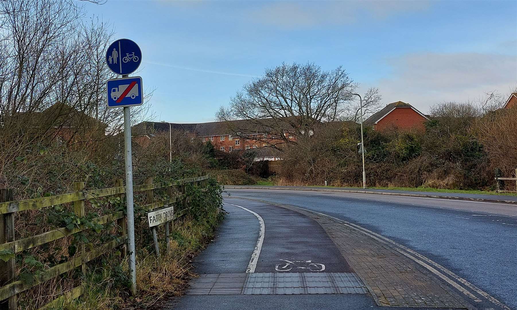 Residents say the current signage in Fairview Drive is inadequate