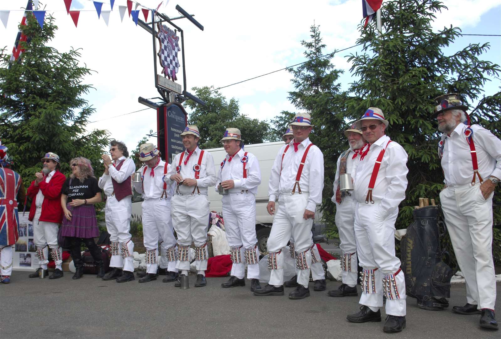 The Hartley Morris Men are regulars