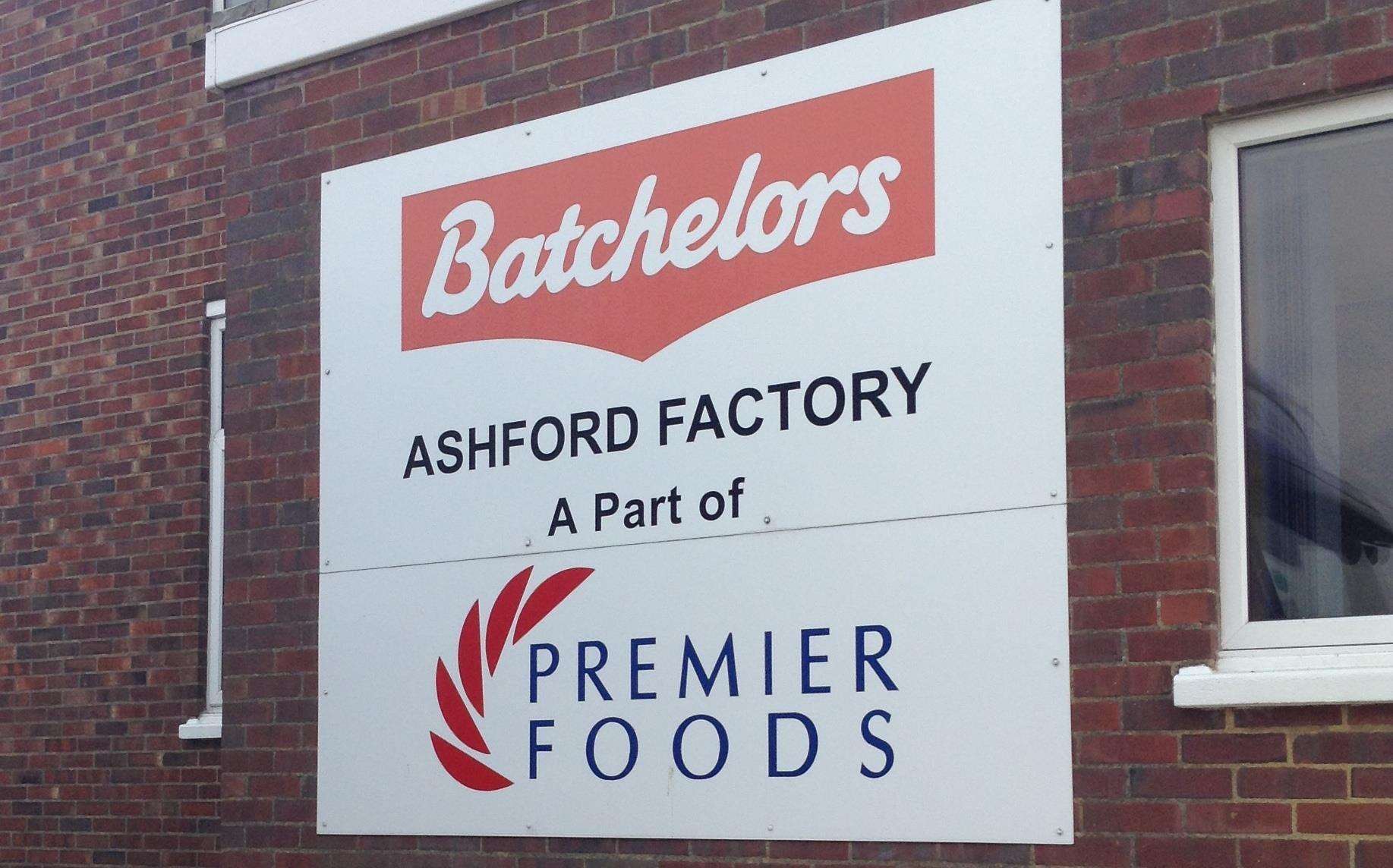 The Batchelors Cup a Soup factory in Ashford is part of the Premier Foods group
