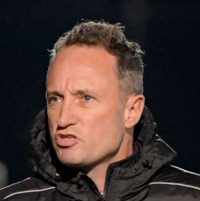 Dover Athletic manager Jake Leberl. Photo: Stuart Watson