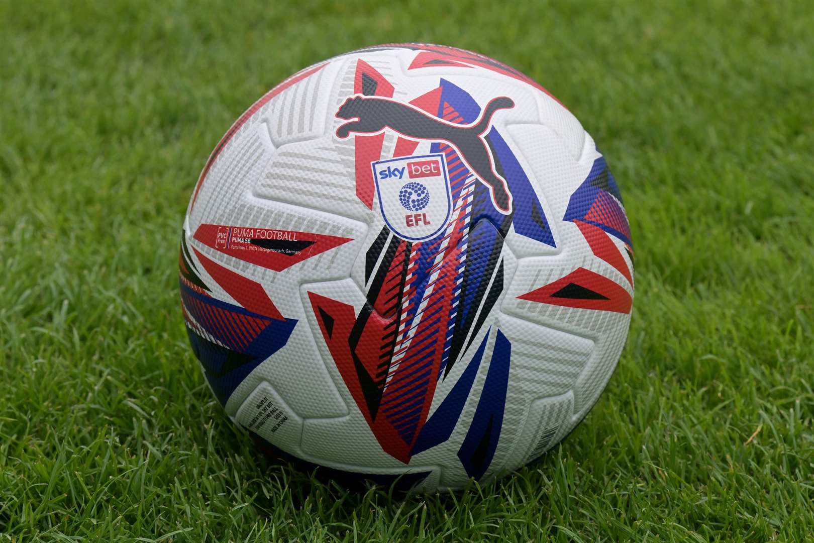 Puma footballs for the new season are designed to “enhance players’ touch and control” Picture: Keith Gillard