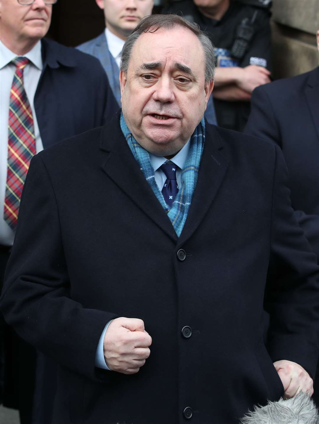 It is the second poll to include Alex Salmond’s new party, Alba (Jane Barlow/PA)