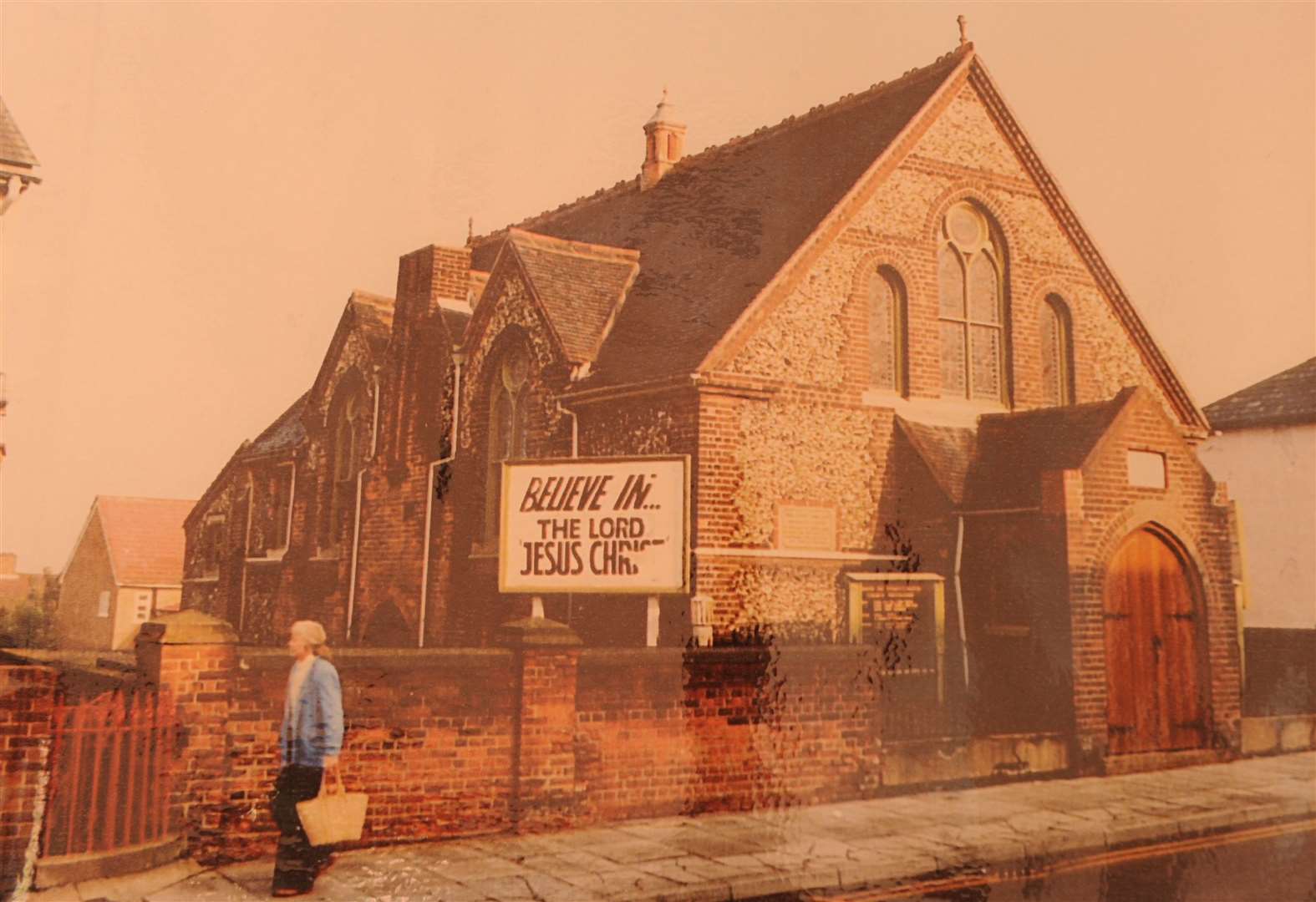 How Borstal Baptist Church once looked