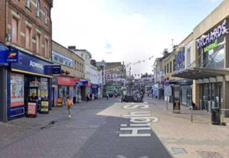 The incident happened at around 2am in Dartford High Street. Picture: Google Maps