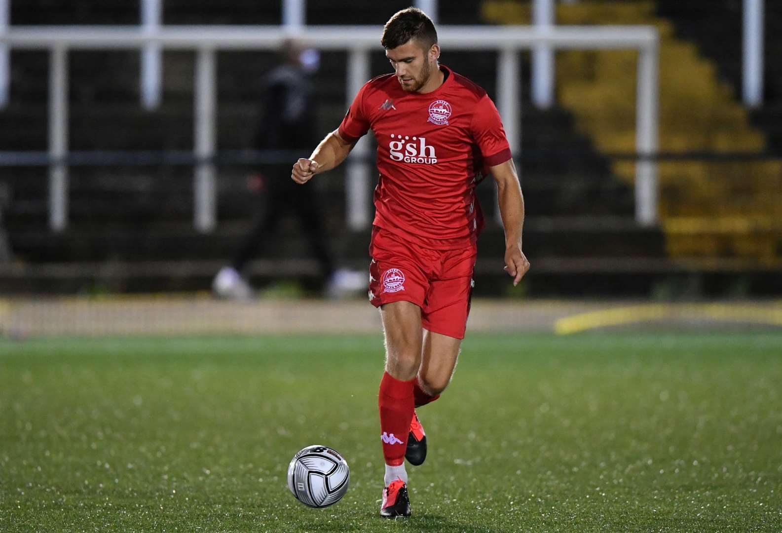 Dover's on-loan Millwall defender Harry Ransom. Picture: Keith Gillard