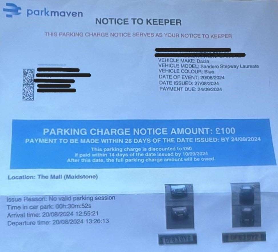 Some motorists using the car park have been slapped with fines which they have contested