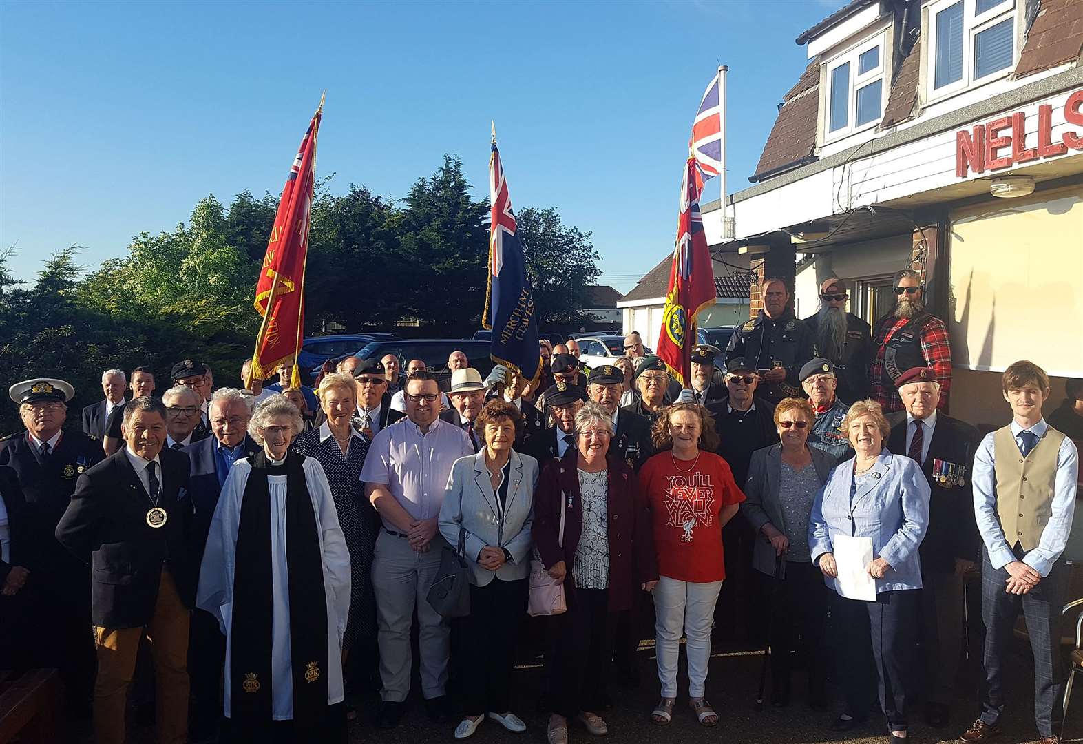 Gravesend residents celebrate D-Day 75th anniversary at Nell's Cafe ...