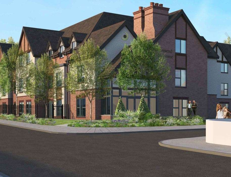 What the care home could look like. Picture: TDC Arch Design