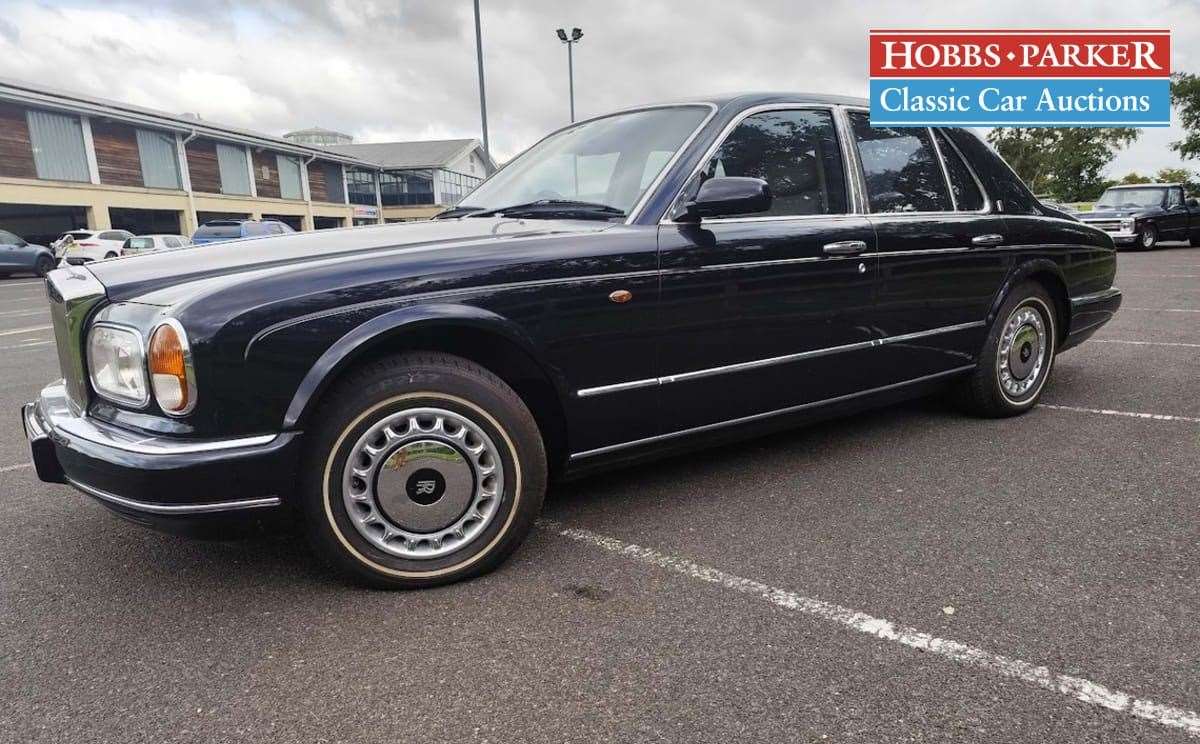 Rolls Royce Silver Seraph which featured in The Apprentice and originally owned by Lord Alan Sugar up for auction in Ashford