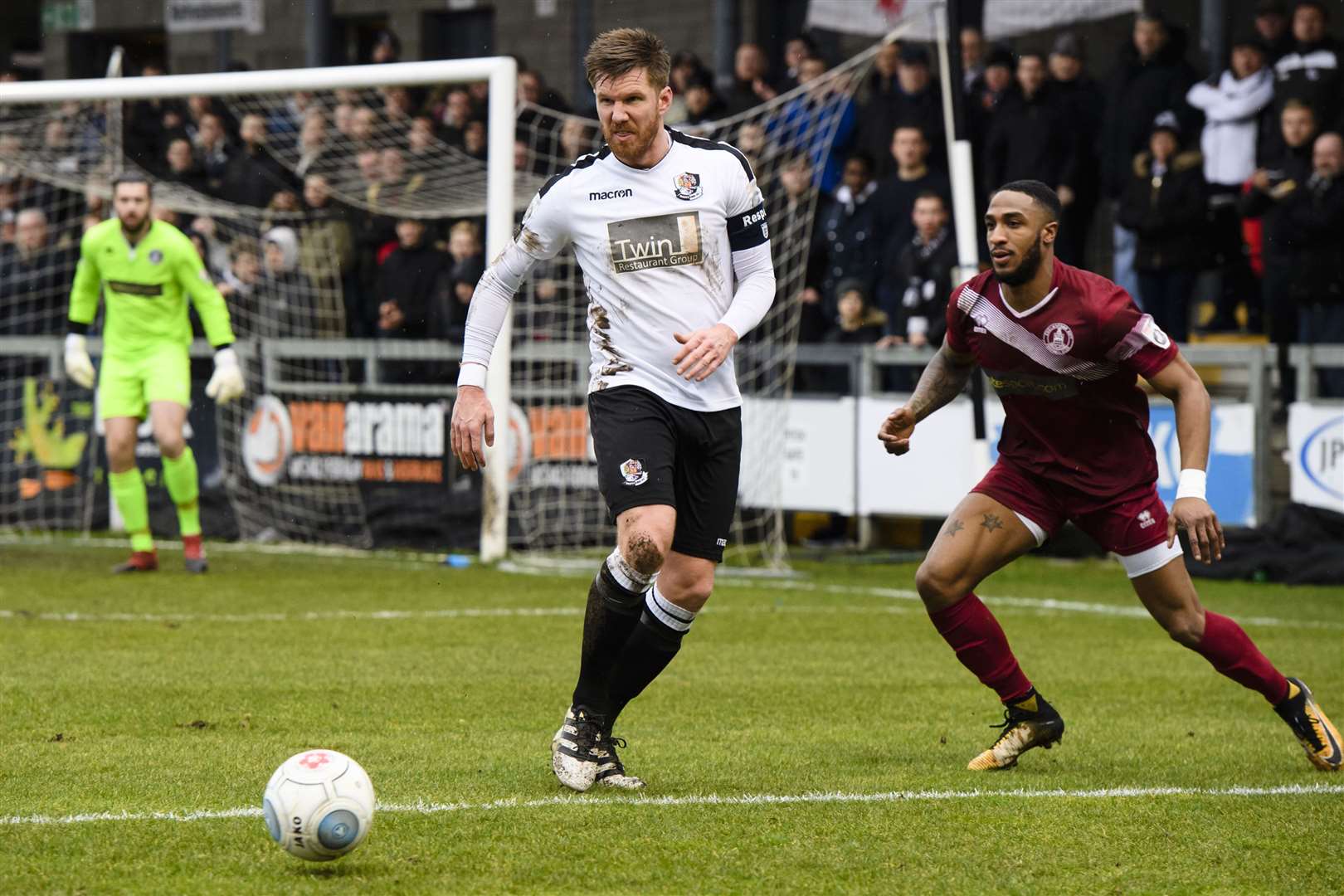 Elliot Bradbrook has played almost 450 games for Dartford Picture: Andy Payton