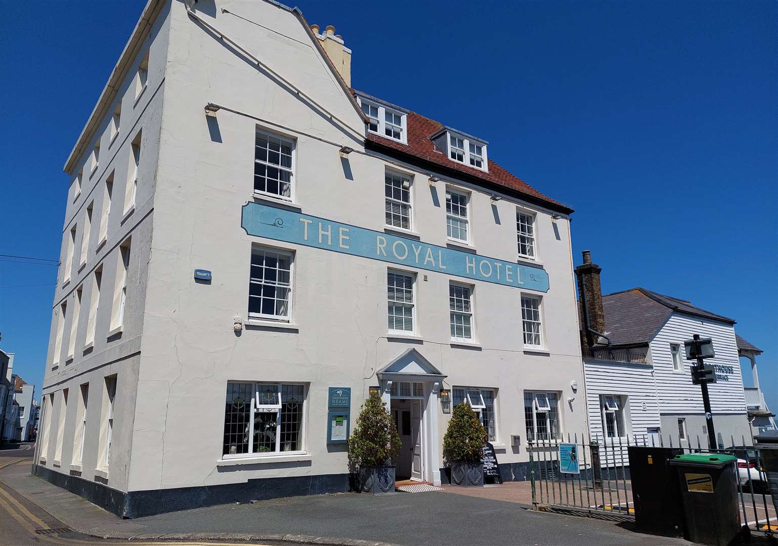 The Royal Hotel in Deal. General view of pub taken June 2024. Staff pic