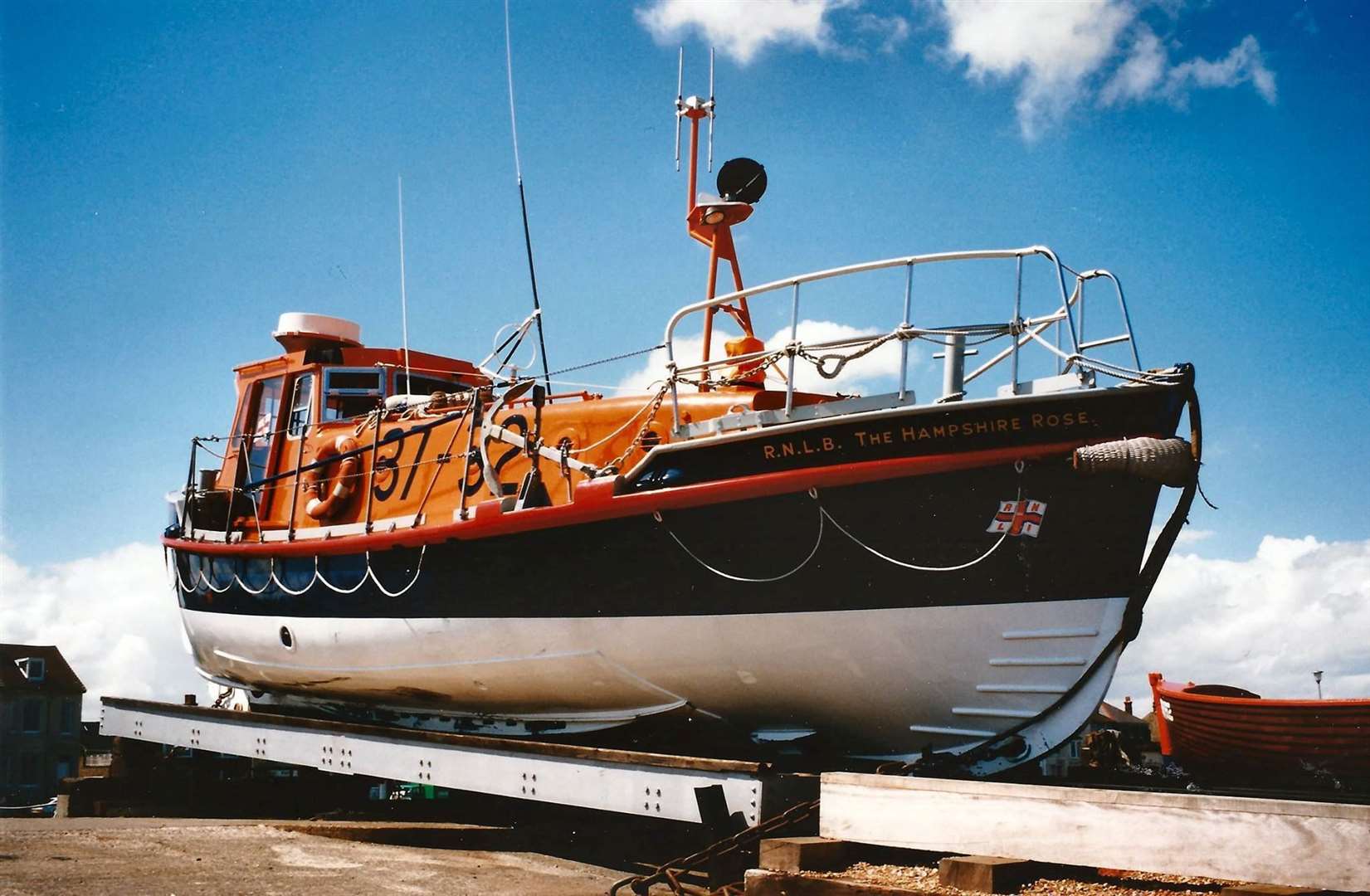 The Hampshire Rose sat waiting to launch on her turntable Picture: Colin Varrall