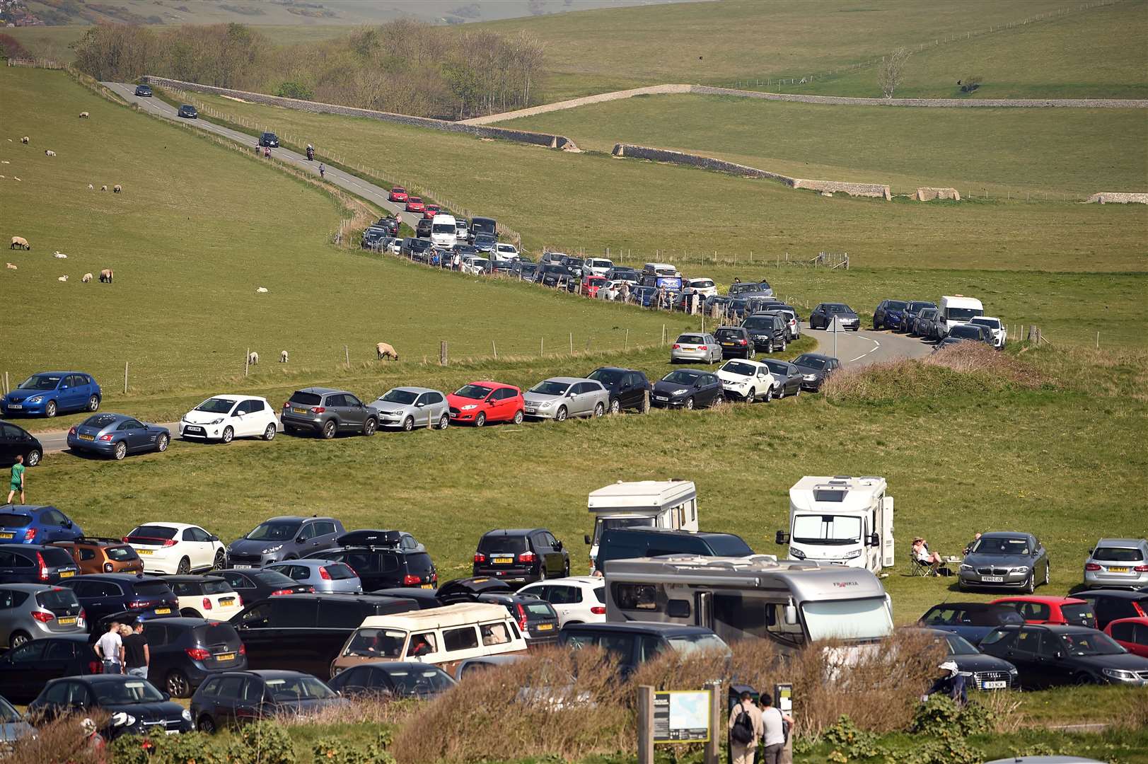 There may be a need to plan for more visits to the coast in spring and early summer, the Trust said (National Trust/PA)