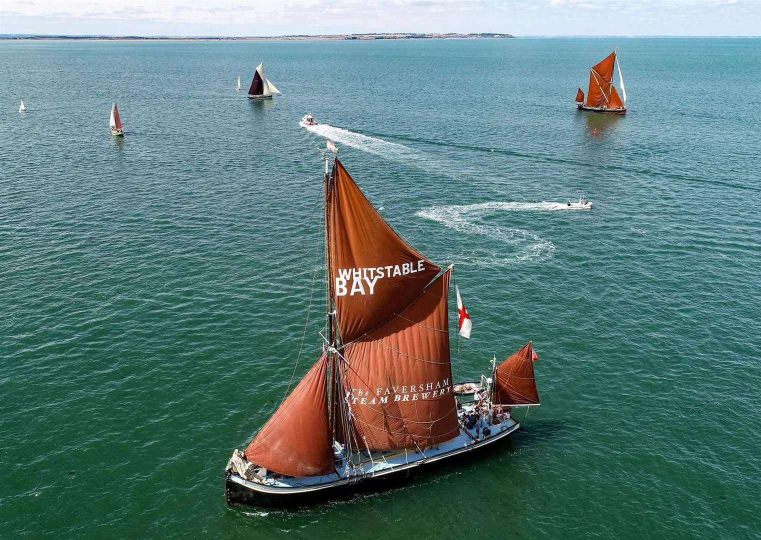 The Greta sailing barge. Picture: Tom Banbury