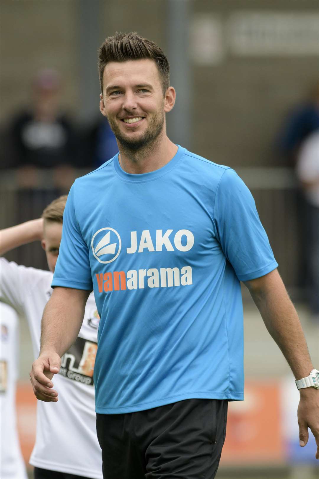 Dartford joint-manager Jamie Coyle. Picture: Andy Payton