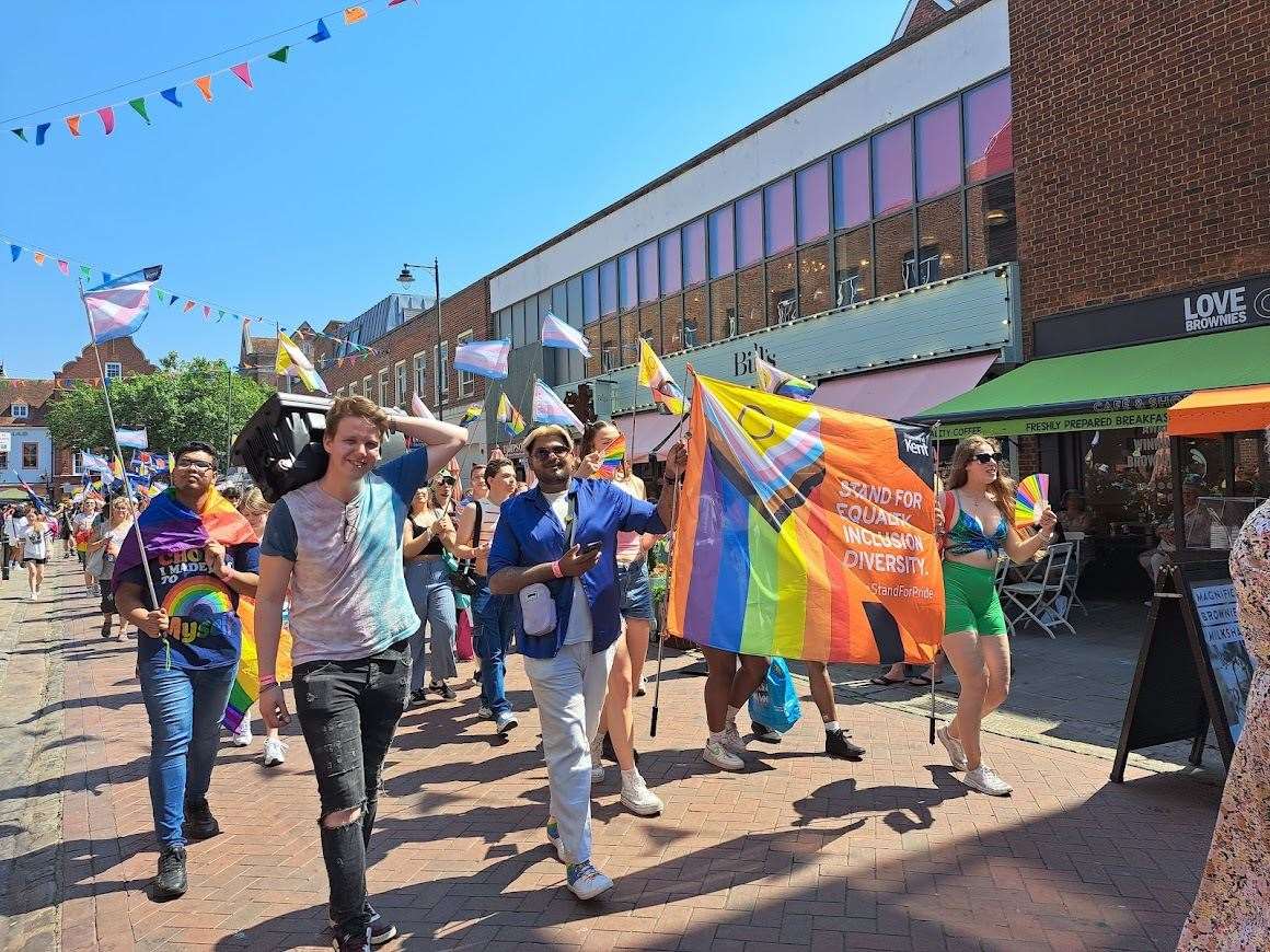 The day kicked off with a procession through the high street