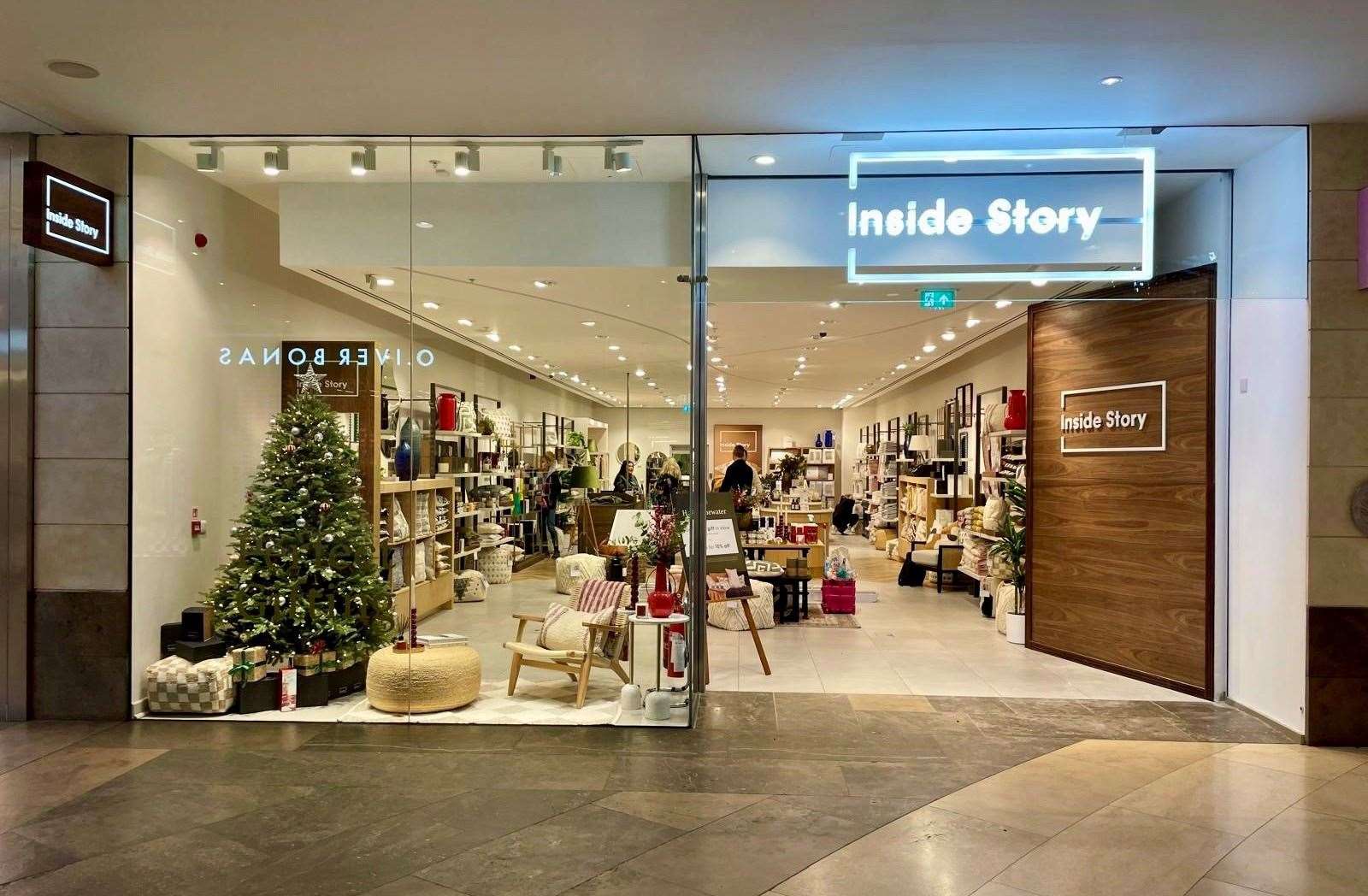 Homeware brand Inside Story has opened its first-ever store in Bluewater Shopping Centre. Picture: Umpf