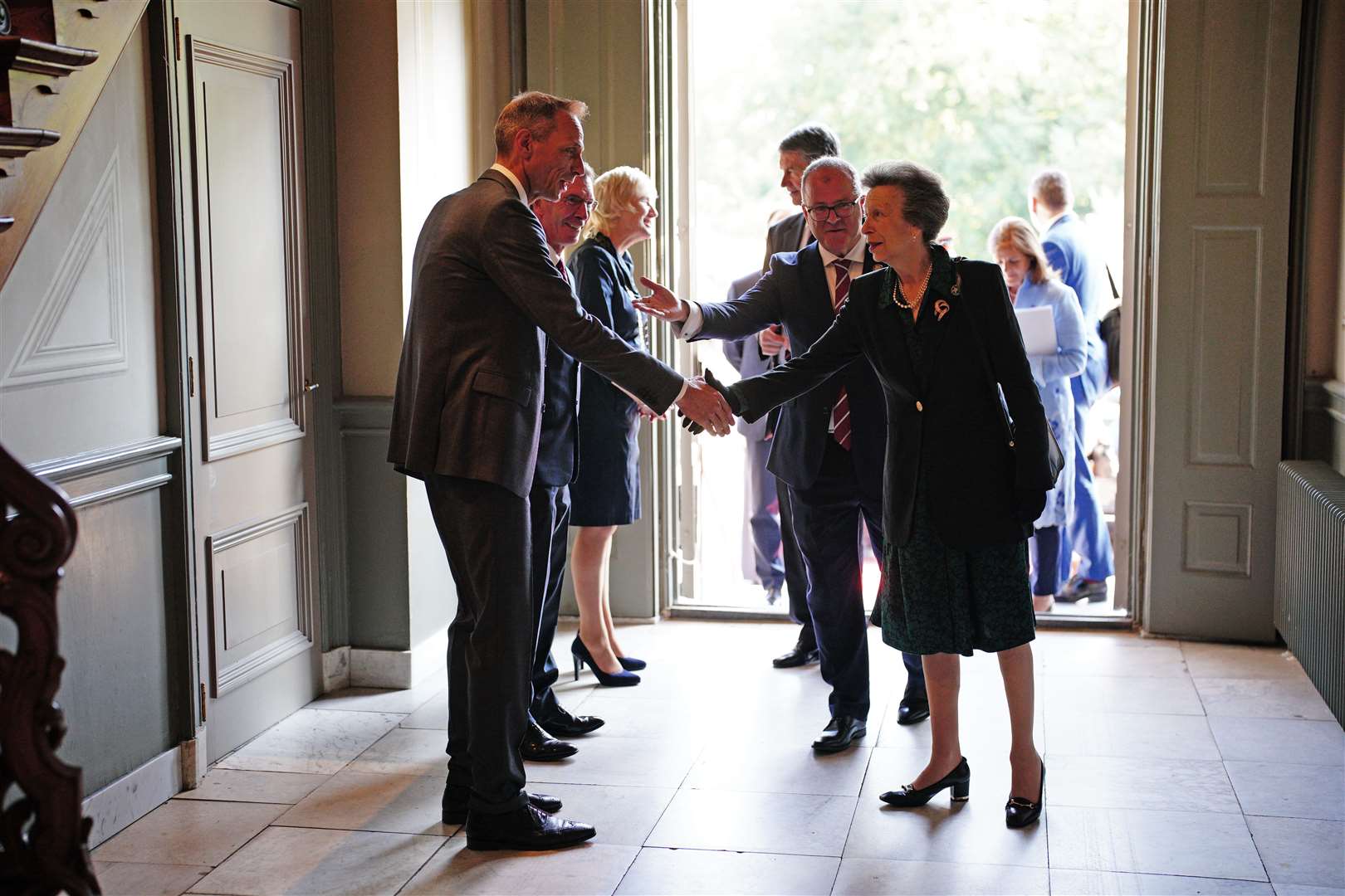 The Princess Royal represented the King at the event (Ben Birchall/PA)