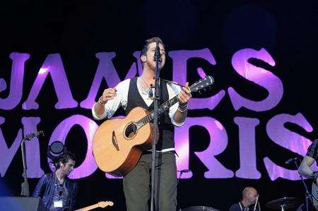 James Morrison at the Kent County Cricket Ground. Picture: Barry Goodwin