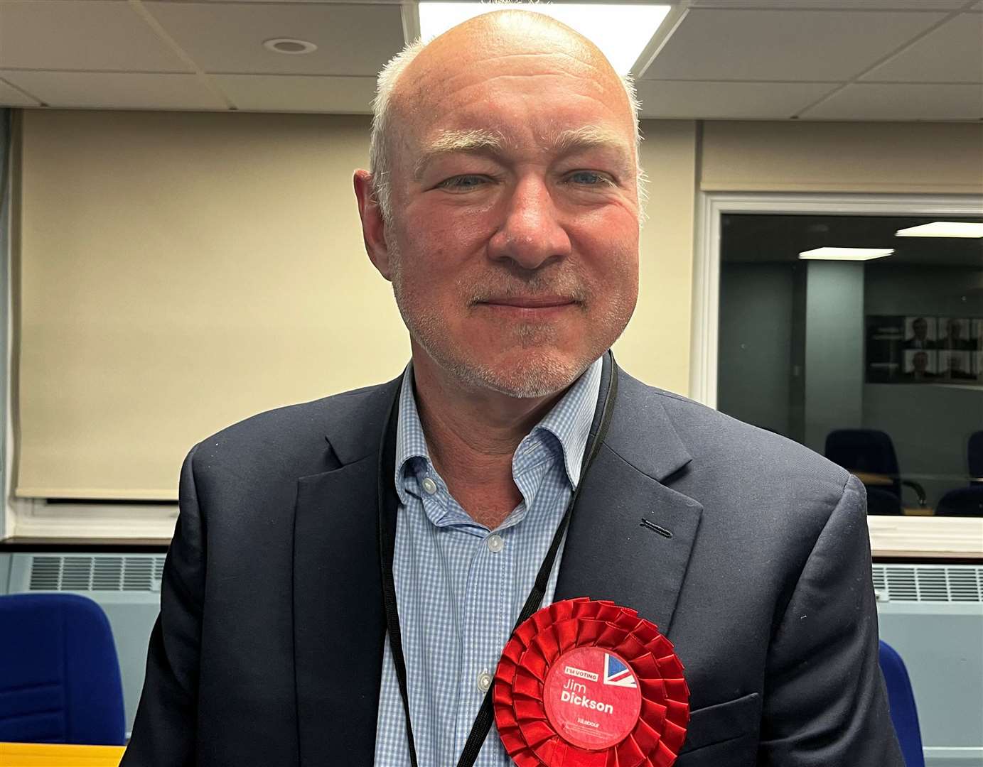 Labour’s new Dartford MP, Jim Dickson