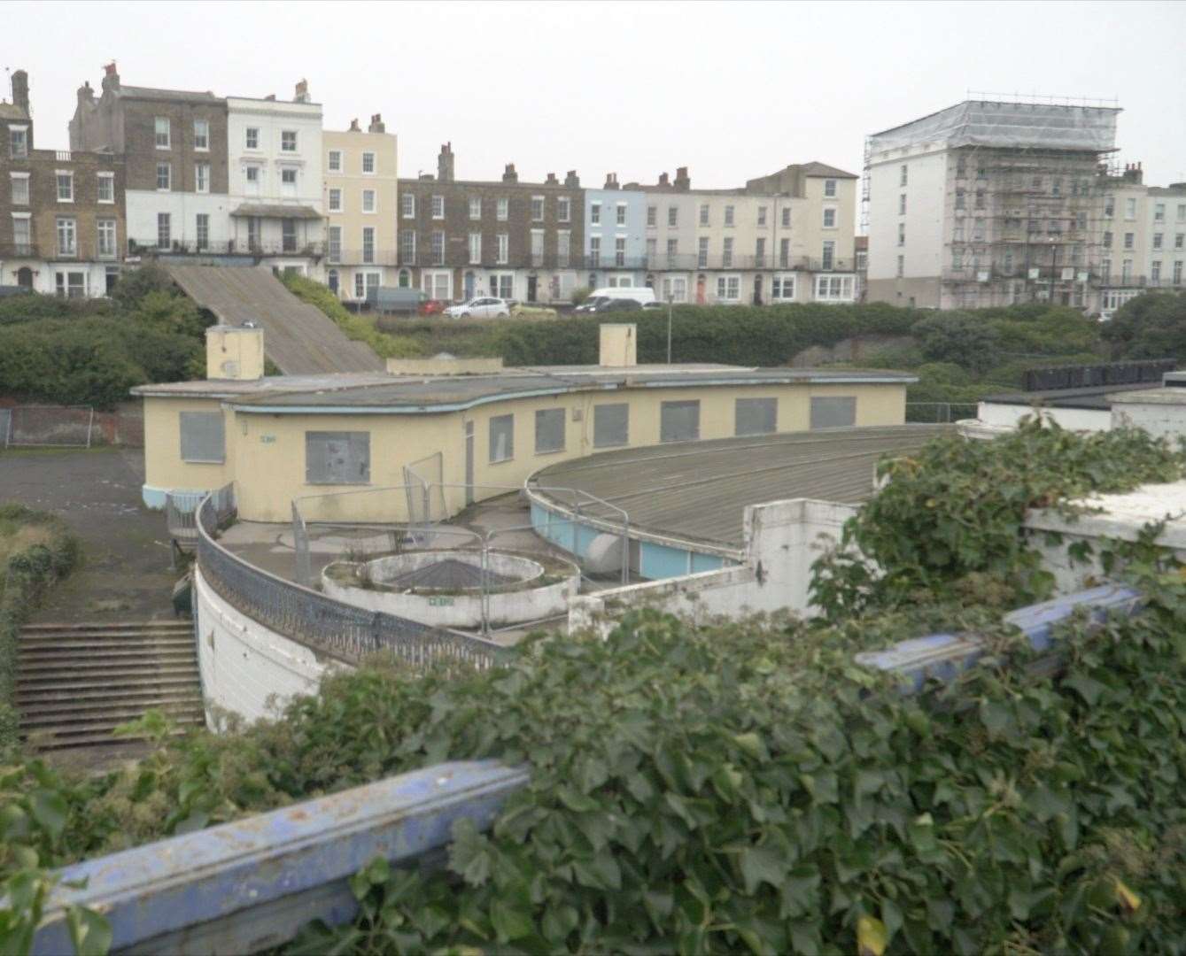 The Winter Gardens in Margate looks faded