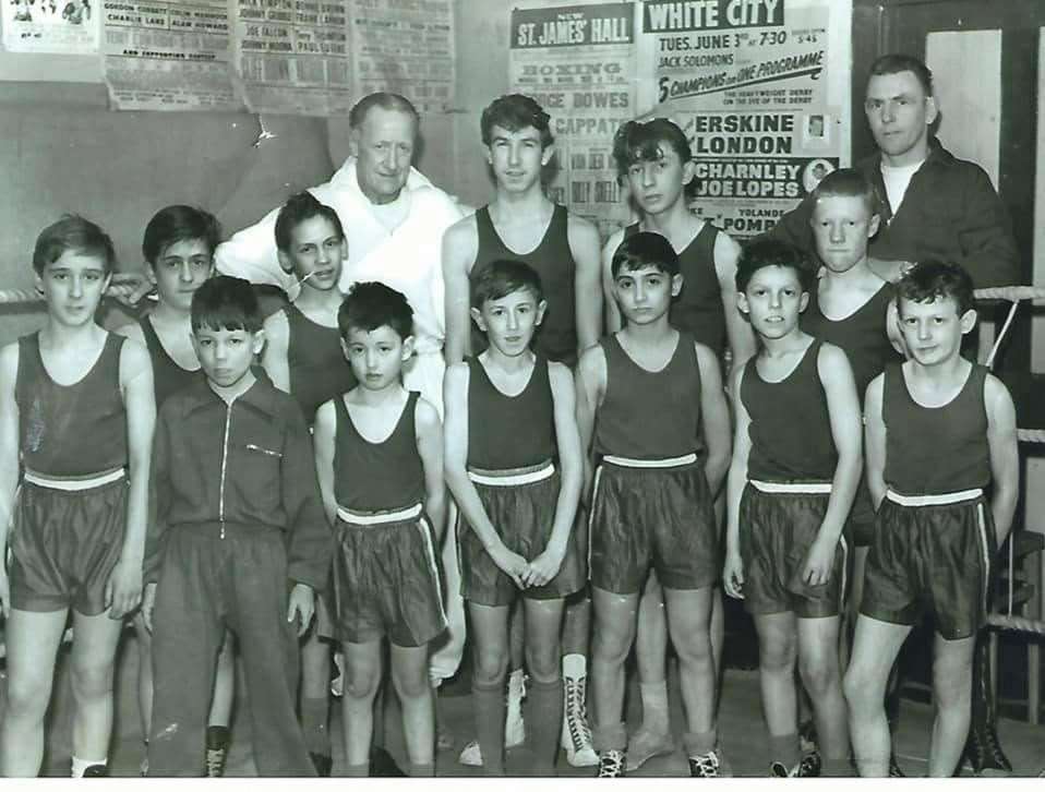 Steve Young in his early days at Westree, front row, second from right