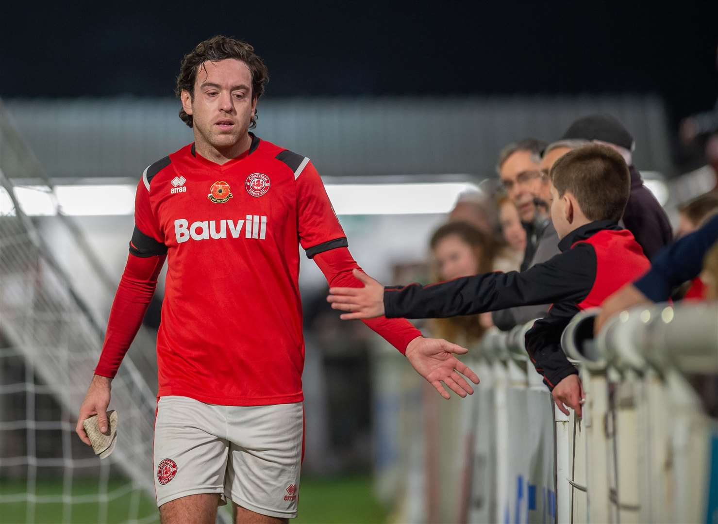 Chatham Town's weekend hero Jack Evans Picture: Ian Scammell