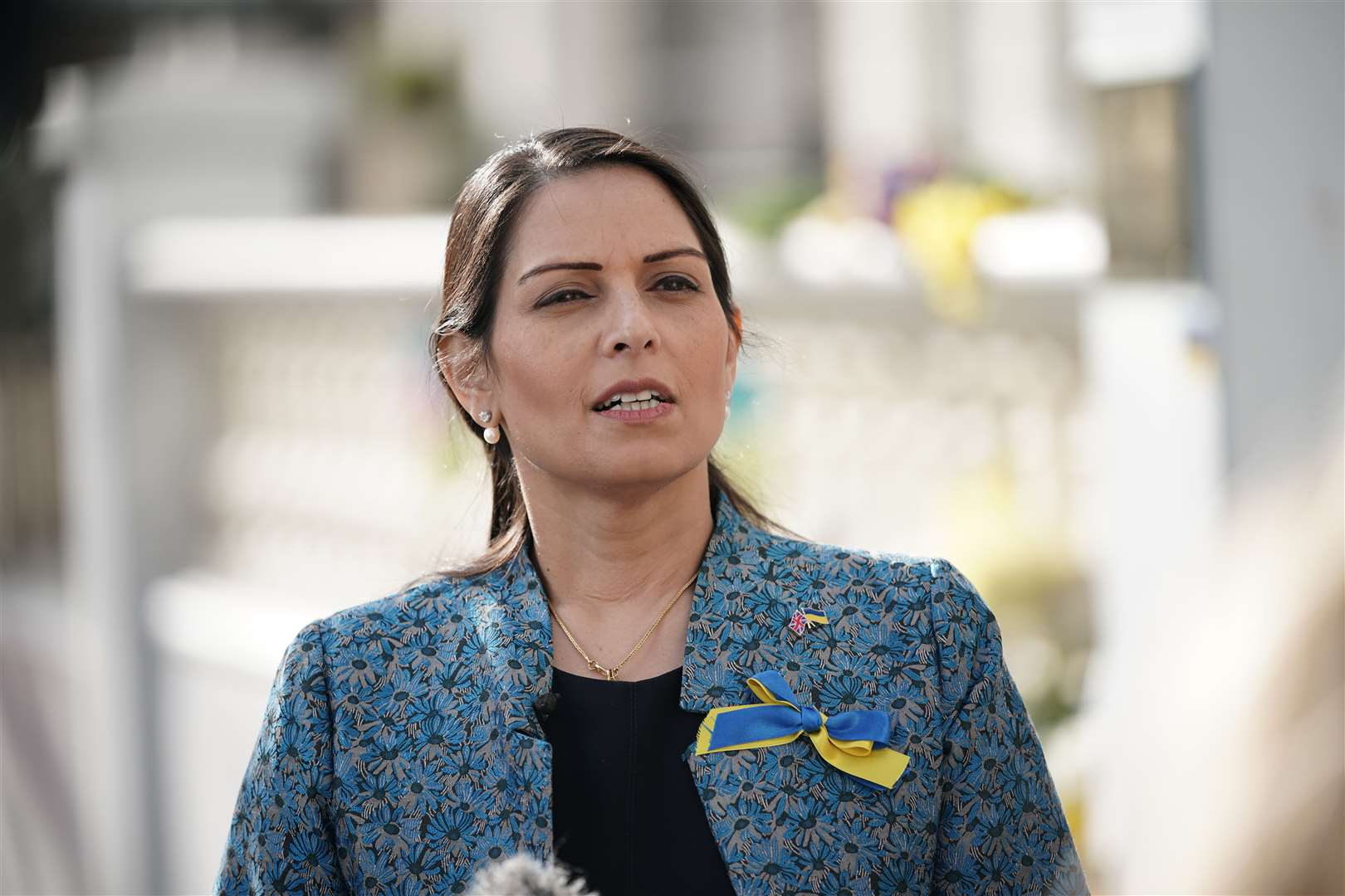 Home Secretary Priti Patel signed a £120 million economic deal with Rwanda to secure the asylum partnership (Yui Mok/PA)