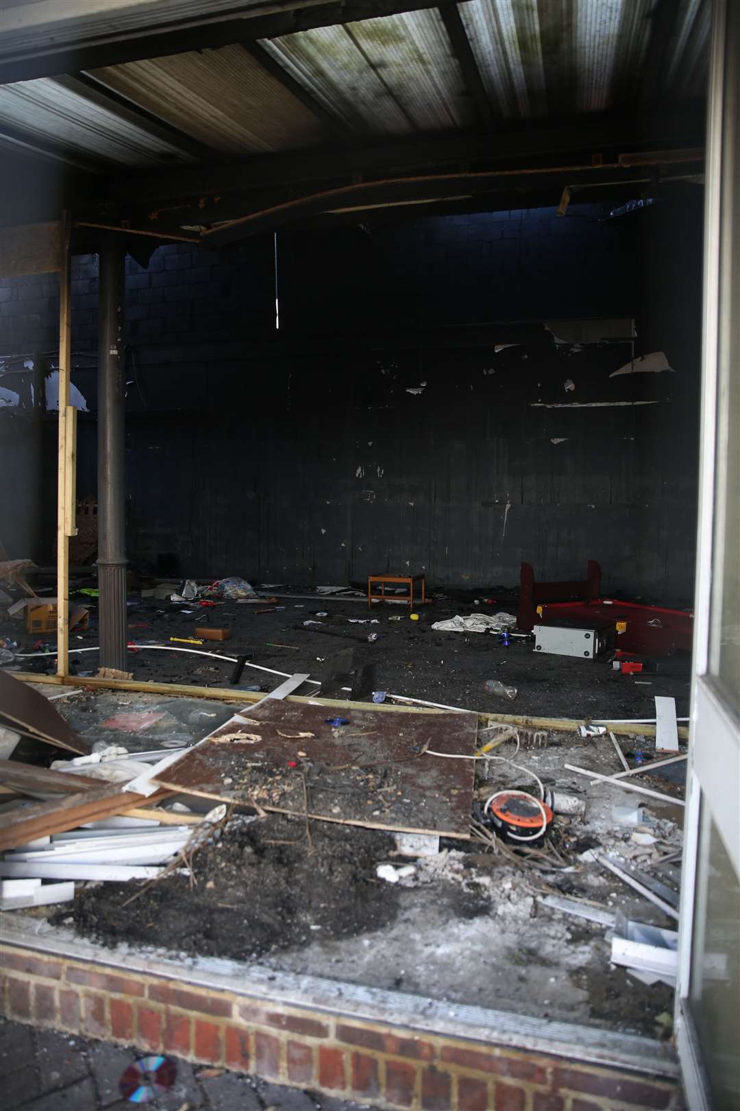 The remains of the Priz nightclub site that was badly damaged in a fire. Picture: Rebecca Holliday FM4254573 (7657815)