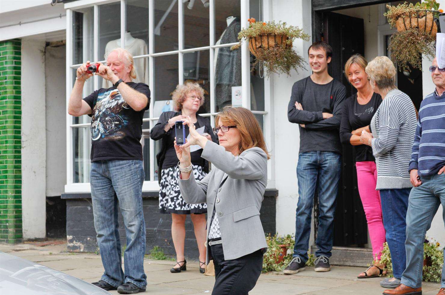 Gobi caused a stir in the High Street