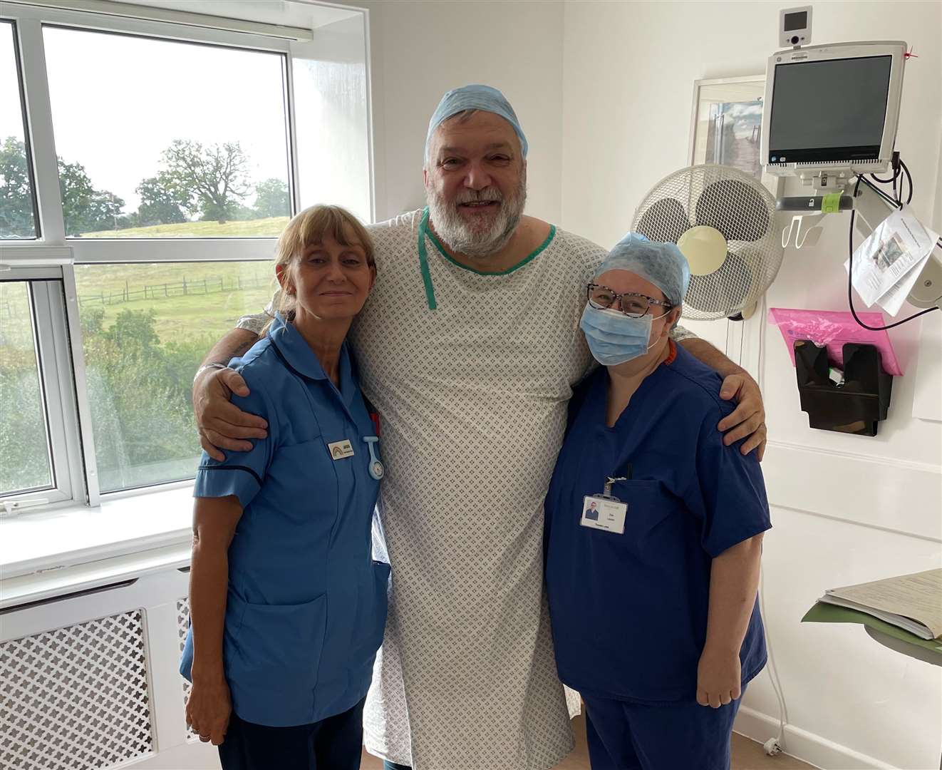 Ashford's Neil Ruddock has shed stones after undergoing gastric sleeve surgery. Picture: Transform Hospital Group