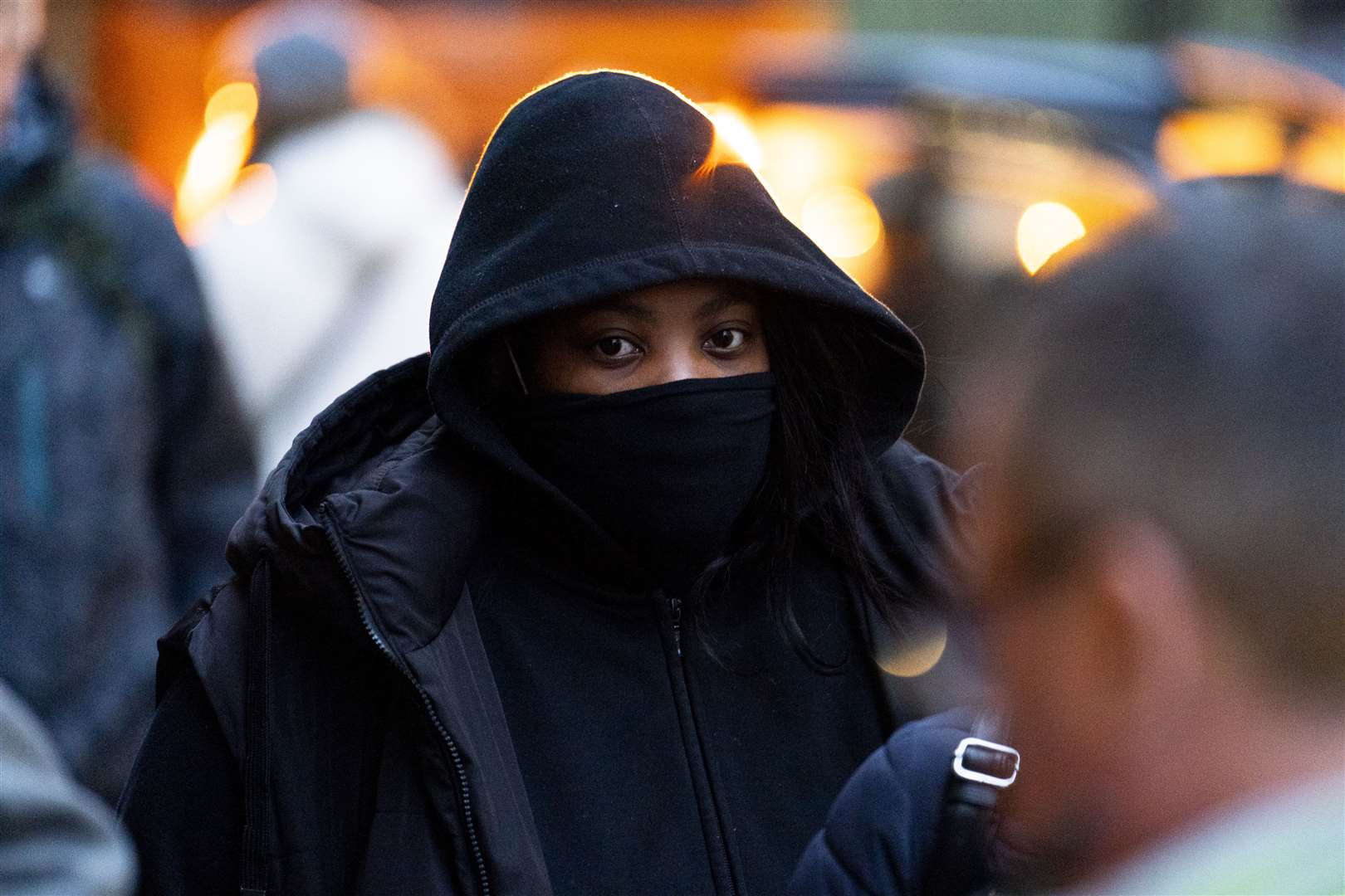 Deveca Rose arrives at the Old Bailey (Jordan Pettitt/PA)