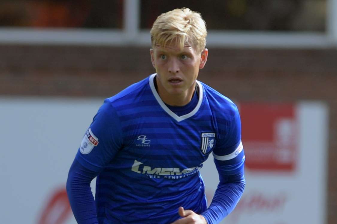 Gillingham captain Josh Wright Picture: Barry Goodwin