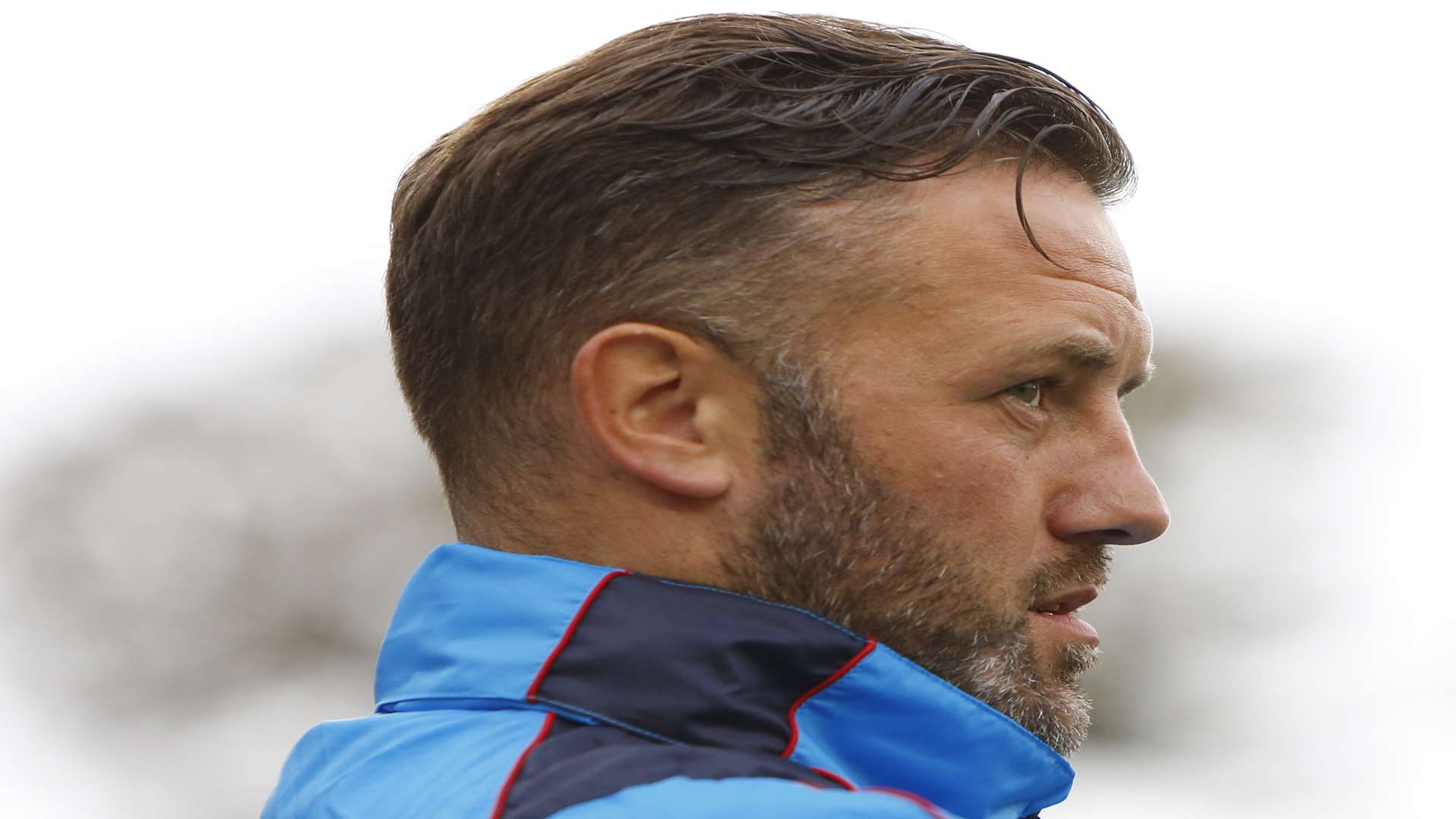 Maidstone manager Jay Saunders Picture: Andy Jones