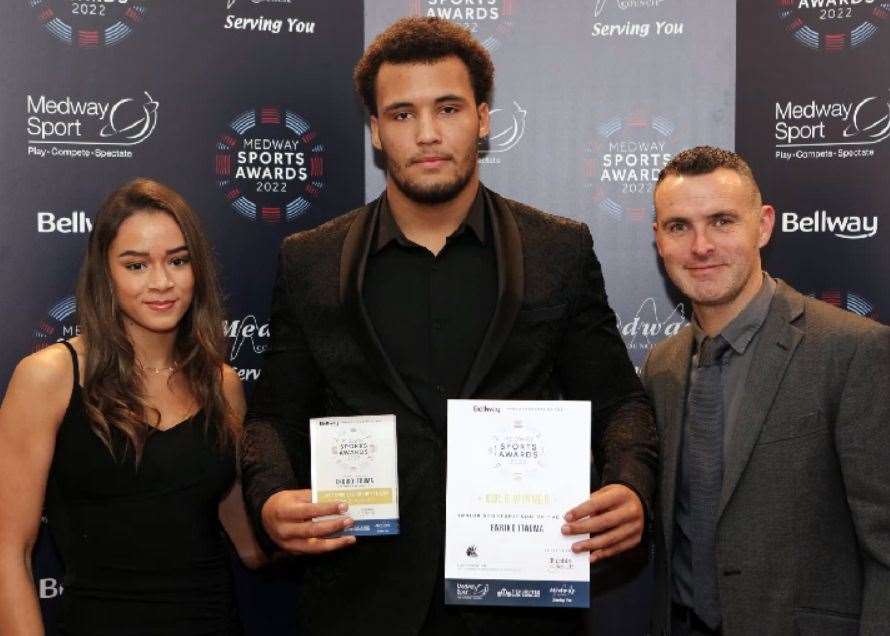 Moses Itauma was Junior Sportsperson of the Year at the Medway Sports Awards in 2022. Who will win in 2024? Picture: Nick Johnson/Medway Council