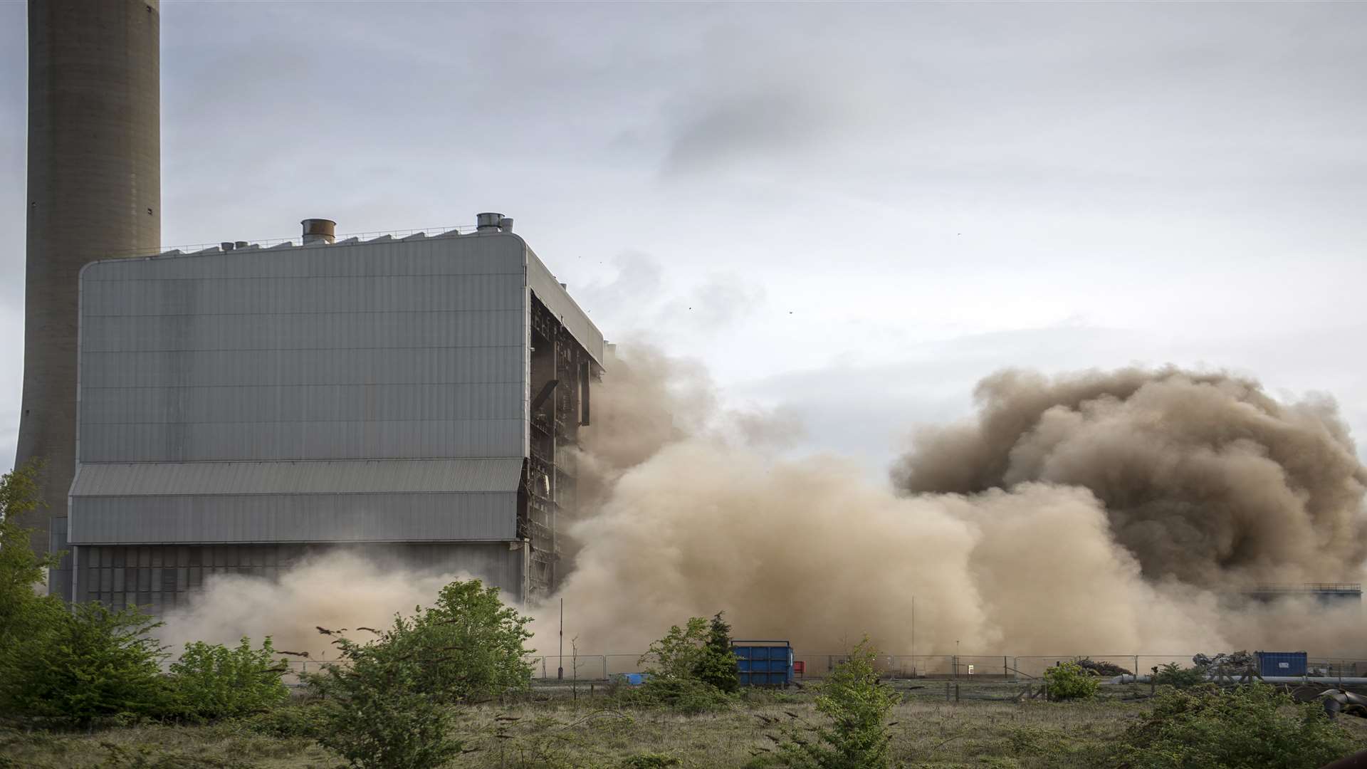 One of the demolitions in 2015