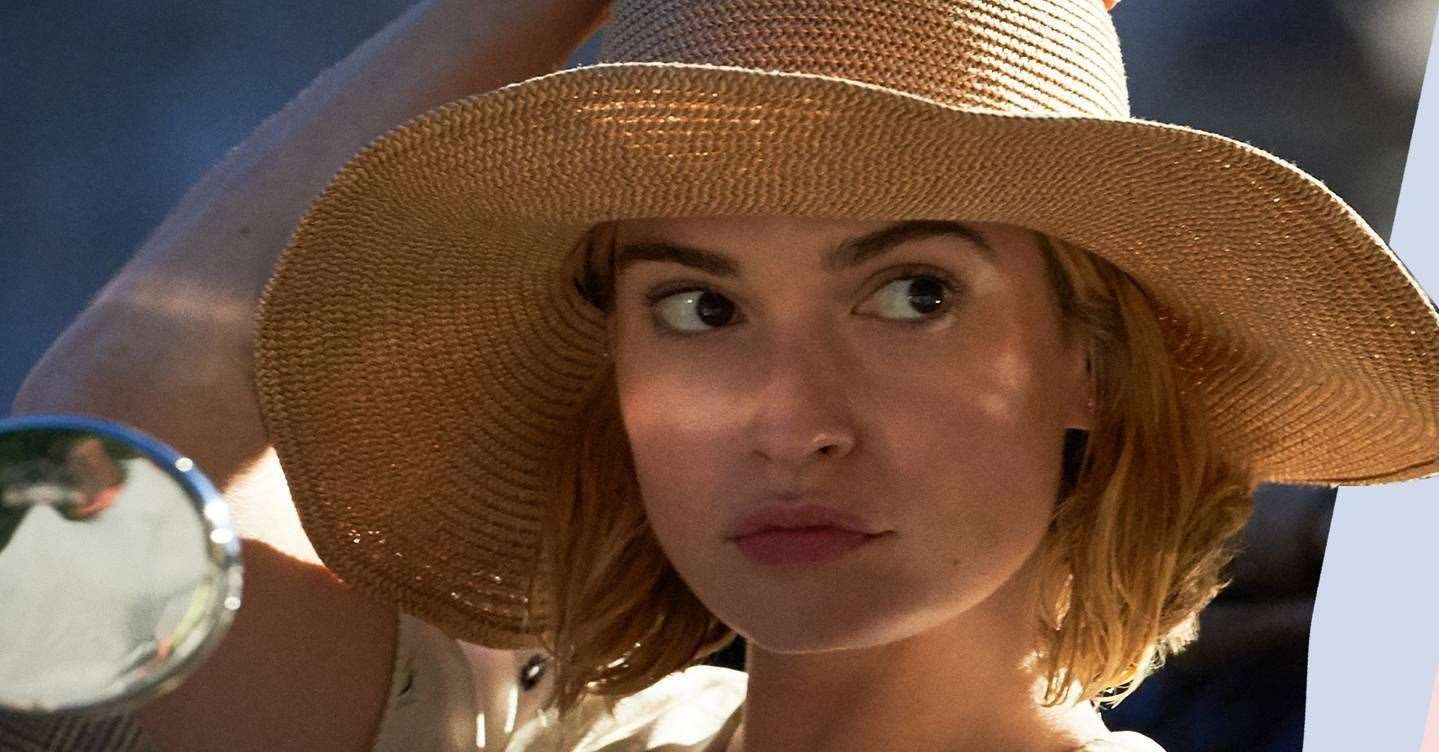 Lily James stars in Rebecca on Netflix