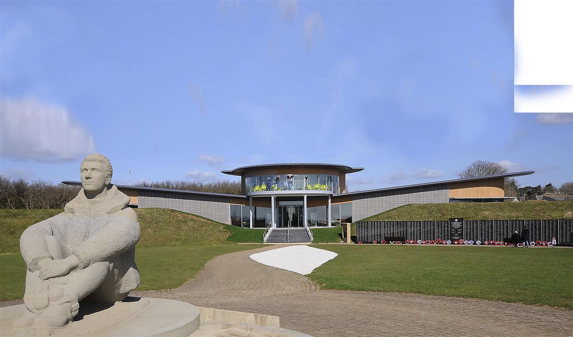 Battle of Britain Memorial site, Capel-le-Ferne.