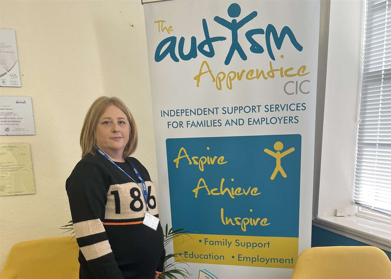 Sarah Aldridge, operations director at The Autism Apprentice