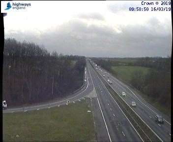 m2 closed junction a28 sittingbourne diversions m20 a249 weekend via