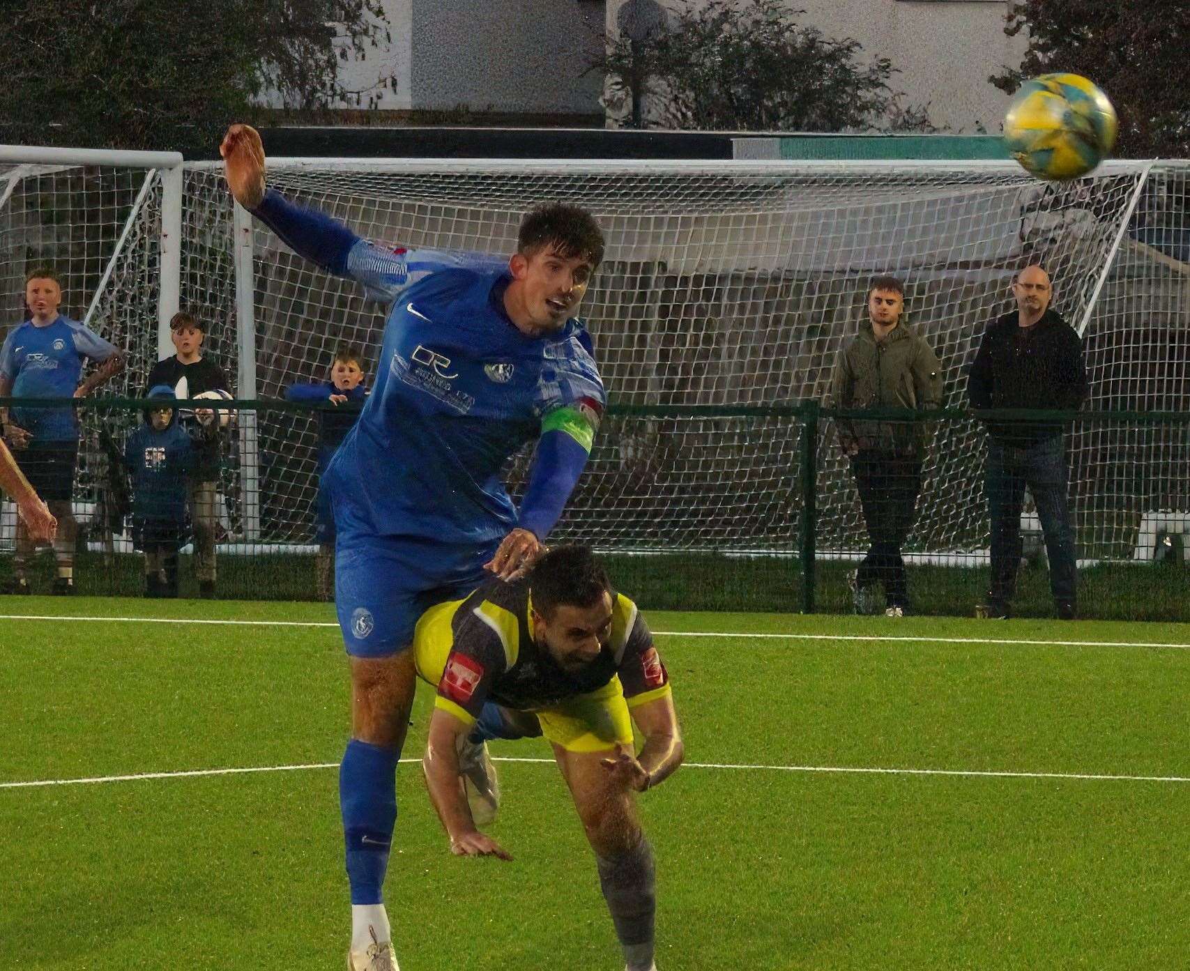 Herne Bay captain Laurence Harvey. Picture: Keith Davy