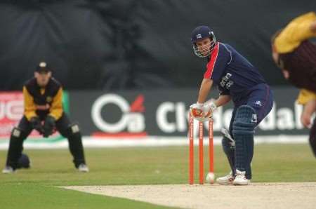 Kent in action in a one-dayer at Beckenham last season