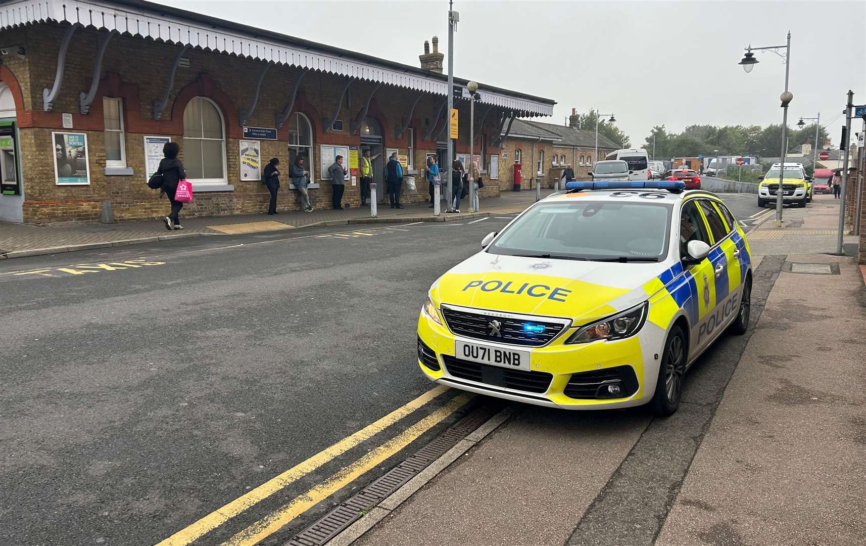 A person was confirmed dead near Canterbury East railway station