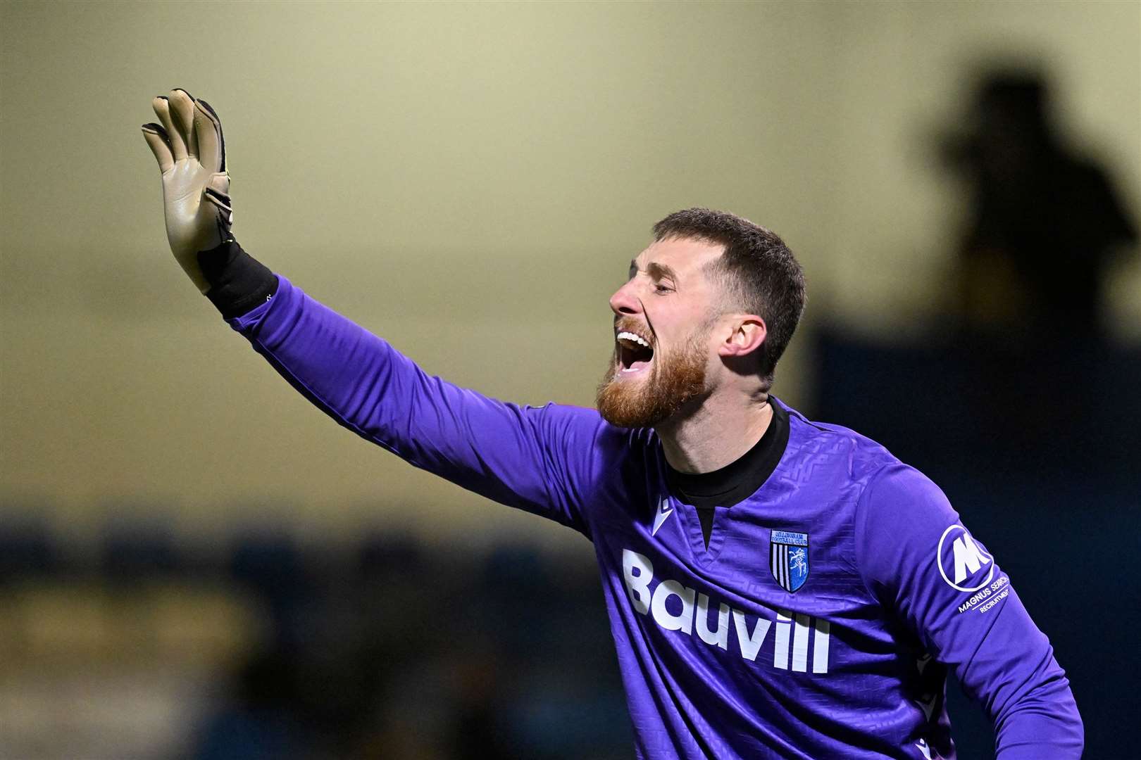 Gillingham goalkeeper Jake Turner had to keep switched on against ten-man Sutton United in League 2 clash at Priestfield