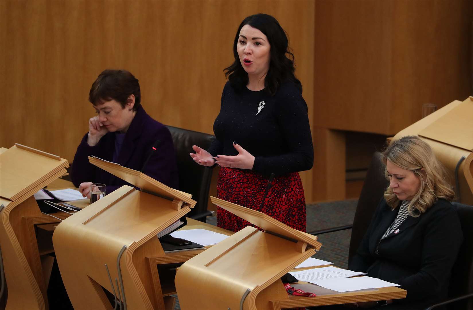 Labour health spokeswoman Monica Lennon is co-convener of the Scottish Parliament’s cross-party group on chronic pain (Andrew Milligan/PA)