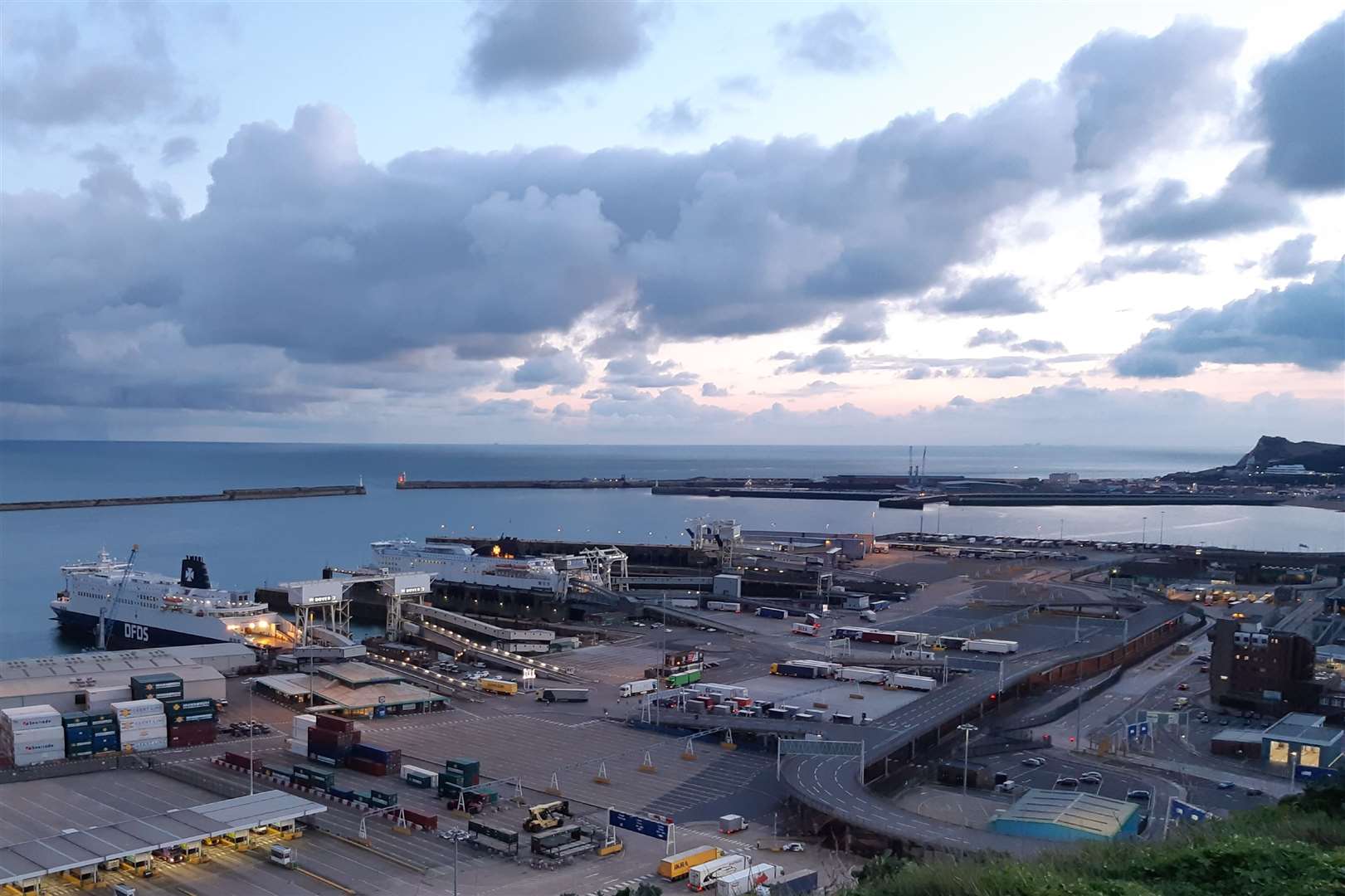 The suspects were stopped at Dover. Library picture: Sam Lennon