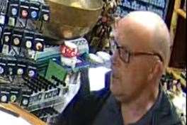 The man police would like to speak to. Picture: Kent Police